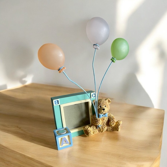 Source Unknown | Other | 998 Vintage Abc Block 3d Picture Frame Teddy ...